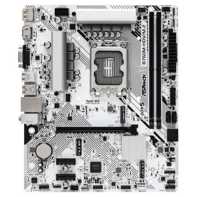 Asrock Mainboard|ASROCK|Intel B760 Express|LGA1700|Micro-ATX|Memory DDR5|Memory slots 2|2xPCI-Express 3.0 1x|1xPCI-Express 4.0 16x|1xM.2|1x15pin D-sub|1xHDMI|1xDisplayPort|1xAV-In|1xAV-out|1xMicrophone|2xUSB 2.0|3xUSB 3.2|1xUSB-C|1xRJ45|B760M-HDV/M.2