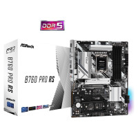 Asrock Mainboard|ASROCK|Intel B760 Express|LGA1700|ATX|Memory DDR5|Memory slots 4|1xPCI-Express 3.0 1x|1xPCI-Express 3.0 16x|1xPCI-Express 4.0 16x|1xPCI-Express 5.0 16x|3xM.2|1xHDMI|1xDisplayPort|2xUSB 2.0|5xUSB 3.2|1xUSB-C|1xRJ45|3xAudio port|B760PRORS
