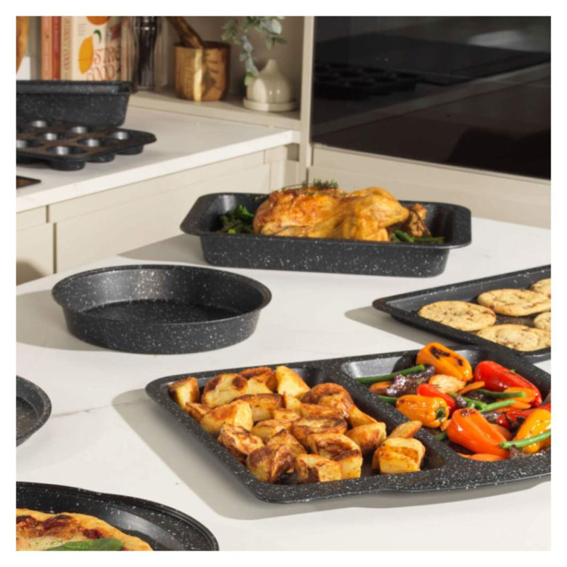 Salter BW070361EU7 Megastone 24cm Round Pan