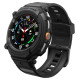 Spigen Rugged Armor Pro Strap for Samsung Galaxy Watch 8 Classic 46mm - Matte Black