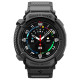 Spigen Rugged Armor Pro Strap for Samsung Galaxy Watch 8 Classic 46mm - Matte Black