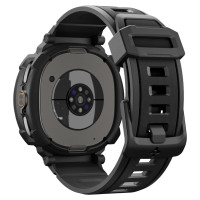 Spigen Rugged Armor Pro Strap for Samsung Galaxy Watch 8 Classic 46mm - Matte Black