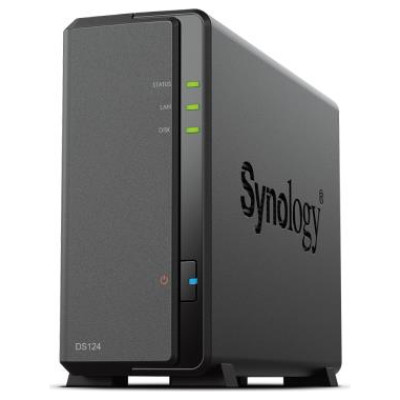 Synology NAS STORAGE TOWER 1BAY/NO HDD DS124 SYNOLOGY