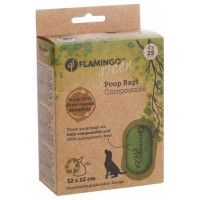 Flamingo izkārnījumu maisiņi COMPOSTABLE CARDUN GREEN 4x25 gb