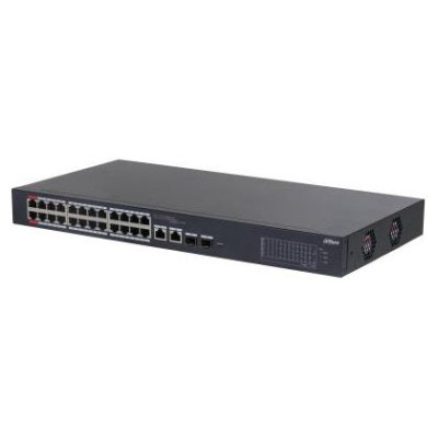 Dahua Switch|DAHUA|CS4226-24ET-375|Type L2|Desktop/pedestal|PoE ports 24|375 Watts|DH-CS4226-24ET-375