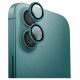 Uniq Optix Aluminum Camera Lens Protector with Applicator for iPhone 16 / iPhone 16 Plus - Green