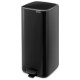 Brabantia atkritumu tvertne ar pedāli, 30L, Matt Black - 238109