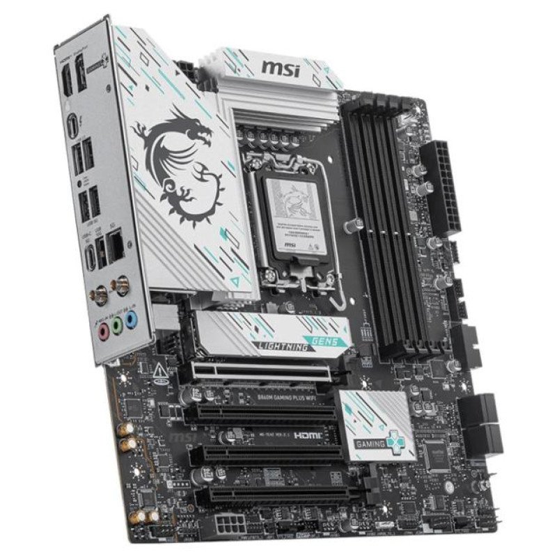 MSI Mainboard|MSI|Intel B860 Express|LGA1851|Micro-ATX|Memory DDR5|Memory slots 4|B860MGAMINGPLUSWIFI