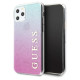 Guess GUHCN58PCUGLPBL iPhone 11 Pro rose blue/pink blue hard case Glitter Gradient