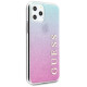 Guess GUHCN58PCUGLPBL iPhone 11 Pro rose blue/pink blue hard case Glitter Gradient
