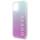 Guess GUHCN58PCUGLPBL iPhone 11 Pro rose blue/pink blue hard case Glitter Gradient