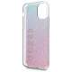 Guess GUHCN58PCUGLPBL iPhone 11 Pro rose blue/pink blue hard case Glitter Gradient