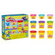Play-Doh Krāsainais plastilīns, 9 gab.