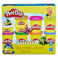 Play-Doh Krāsainais plastilīns, 9 gab.