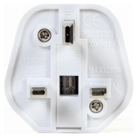 Gembird POWER ADAPTER AC EU TO UK 13A/A-AC-EUFUKM-01 GEMBIRD