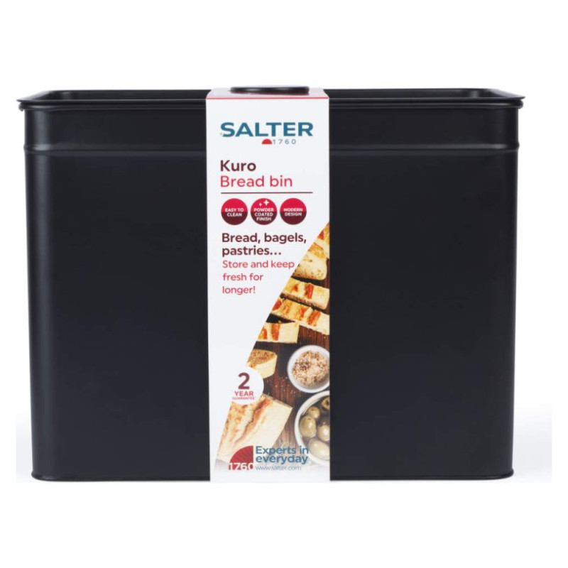 Salter BW124581EU7 Kuro Bread Bin