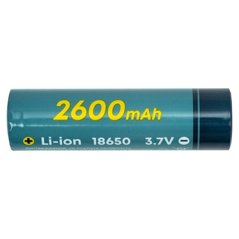 EXD Battery 18650, 3.7V, 1C, 2600mAh