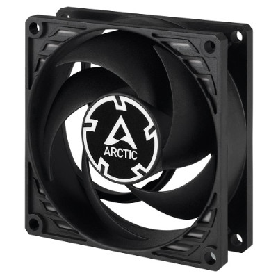 Arctic P8 Silent Pressure-Optimised Extra Quiet Fan, 3-pin, 80mm, black