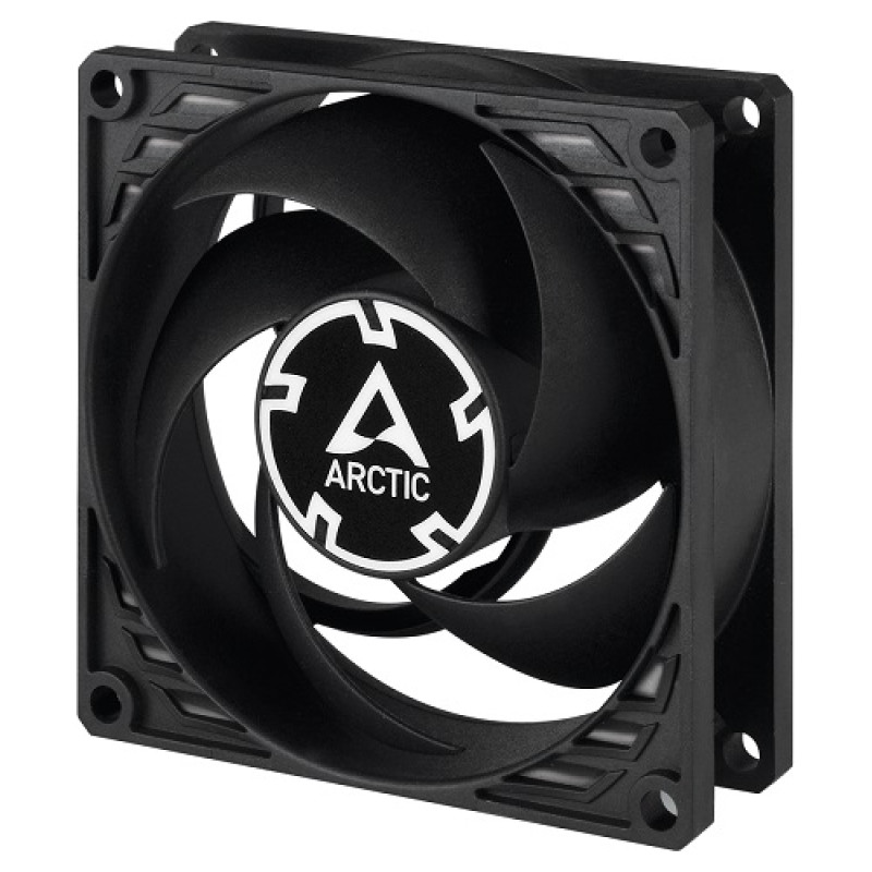 Arctic P8 Silent Pressure-Optimised Extra Quiet Fan, 3-pin, 80mm, black
