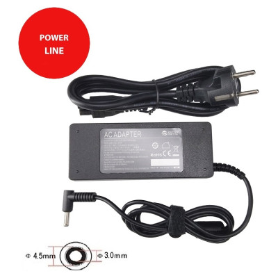 Extradigital Laptop Power Adapter ASUS 90W: 19V, 4.74A