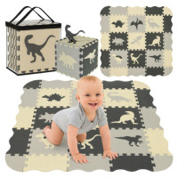 Kruzzel Paklājiņš-puzle 35 el. DINOSAURS 25785