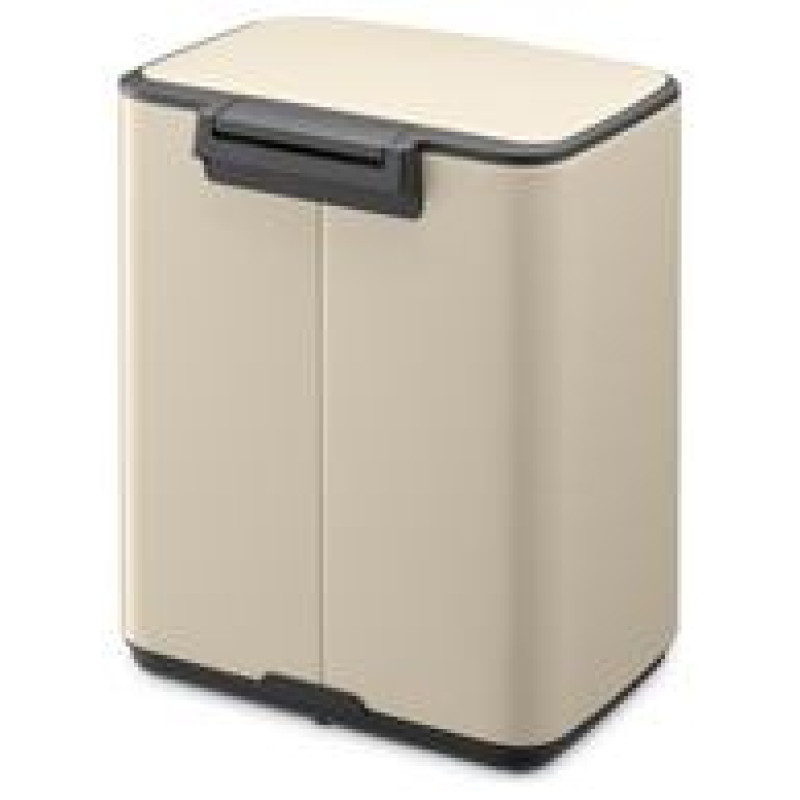 Brabantia atkritumu tvertne ar pedāli, 7L, Soft Beige - 237928