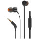 JBL Tune 110 in-ear headphones with 3.5mm mini jack and remote control - black