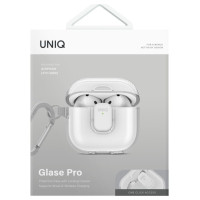 Uniq Glase Pro Case for AirPods 4 - Transparent