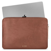 Tech-Protect Fleece Laptop Bag 13-14 - Brown