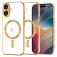 Tech-Protect MagFlex MagSafe Case for iPhone 17 - Transparent Gold
