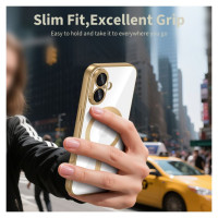 Tech-Protect MagFlex MagSafe Case for iPhone 17 - Transparent Gold