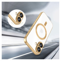 Tech-Protect MagFlex MagSafe Case for iPhone 17 - Transparent Gold