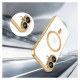 Tech-Protect MagFlex MagSafe Case for iPhone 17 - Transparent Gold