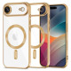 Tech-Protect MagFlex MagSafe Case for iPhone 17 Air - Transparent Gold