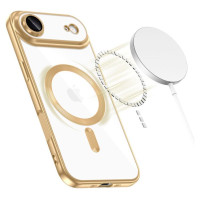 Tech-Protect MagFlex MagSafe Case for iPhone 17 Air - Transparent Gold