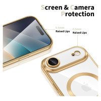 Tech-Protect MagFlex MagSafe Case for iPhone 17 Air - Transparent Gold