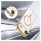 Tech-Protect MagFlex MagSafe Case for iPhone 17 Air - Transparent Gold