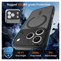 Tech-Protect BasicMag MagSafe Case for iPhone 17 Pro Max - Matte Black