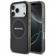 Mercedes AMG Double Layer Transparent Smocked MagSafe Case for iPhone 17 Pro - Black