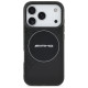 Mercedes AMG Double Layer Transparent Smocked MagSafe Case for iPhone 17 Pro - Black