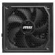 MSI Power Supply|MSI|MAG A1000GL PCIE5 II|ATX 3.1|1000 Watts|Efficiency 80 PLUS GOLD|PFC Active|MAGA1000GLPCIE5II