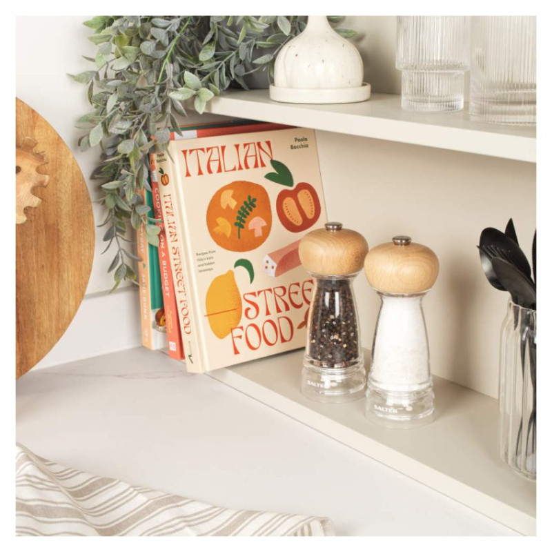 Salter BW12949BEU7 Harper Mill Set Beechwood