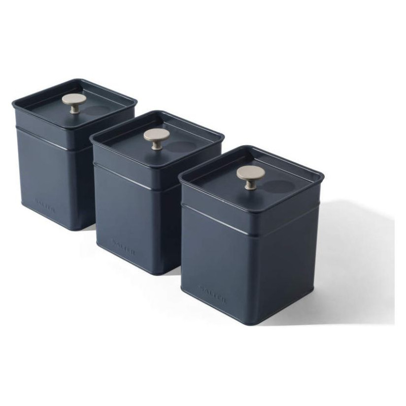 Salter BW126131EU7 Marino 4-Piece Bread Bin & Canister Set