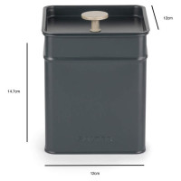 Salter BW124591EU7 Marino 3-Piece Canister Set