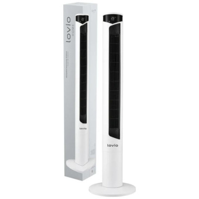 Lovio LVTF101N24C-WH Tower Fan AirWave White