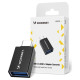 Wozinsky W10GY1S USB-C - USB-A 3.2 10Gb/s Adapter - Black