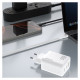 Dudao A29C 65W GaN Wall Charger + USB-C Cable - White