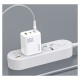 Dudao A29C 65W GaN Wall Charger + USB-C Cable - White