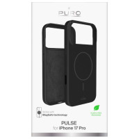 Puro Pulse Protective Case for iPhone 17 Pro Polycarbonate - Black