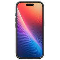 Spigen Enzo Aramid "T" MagSafe case for iPhone 17 - black and silver